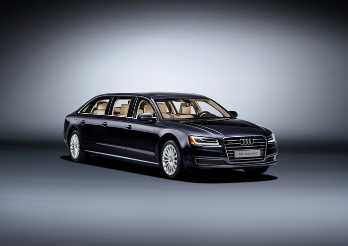 Audi A8 L extended limousine