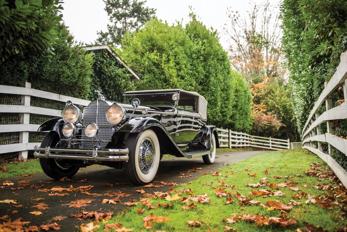 1931 Packard Individual Custom Eight Convertible Victoria by Dietrich