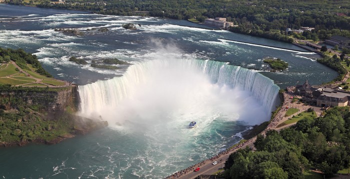 Horseshoe Falls at Niagara Falls, Ontario, Canada