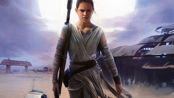 Rey from Star Wars: The Force Awakens