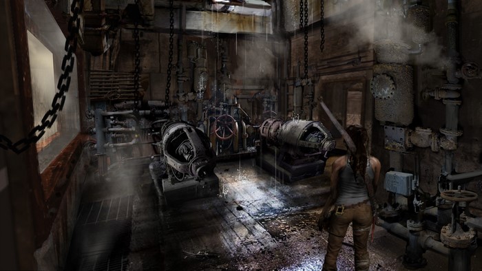 Lara Croft from Tomb Raider 2013