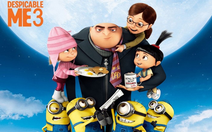Despicable Me 3 Gru and Minions