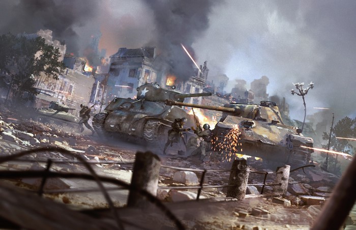 Panther vs Sherman Tanks in War Thunder