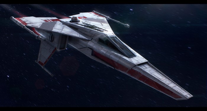 Incom T-45 Starfighter from Star Wars