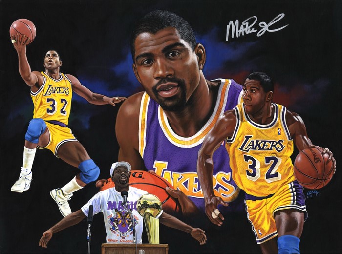 Magic Johnson from Lakers