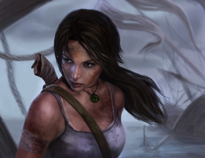 Lara Croft from Tomb Raider 2013