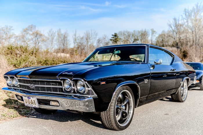 Black Chevrolet Chevelle SS 396