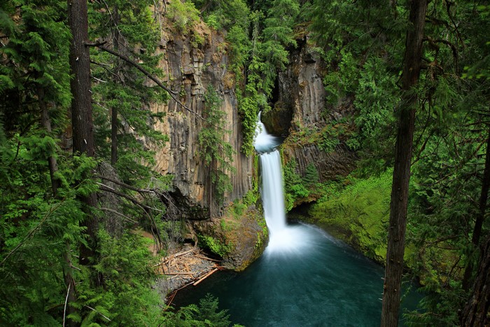 Toketee Falls Oregon USA