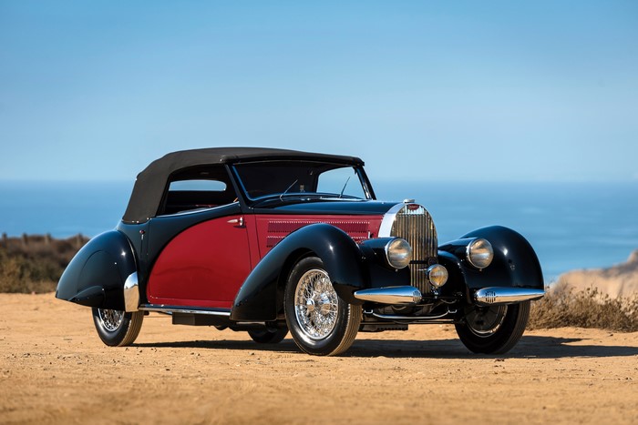 1939 Bugatti Type 57S Drophead Coupe by Letourneur - Marchand