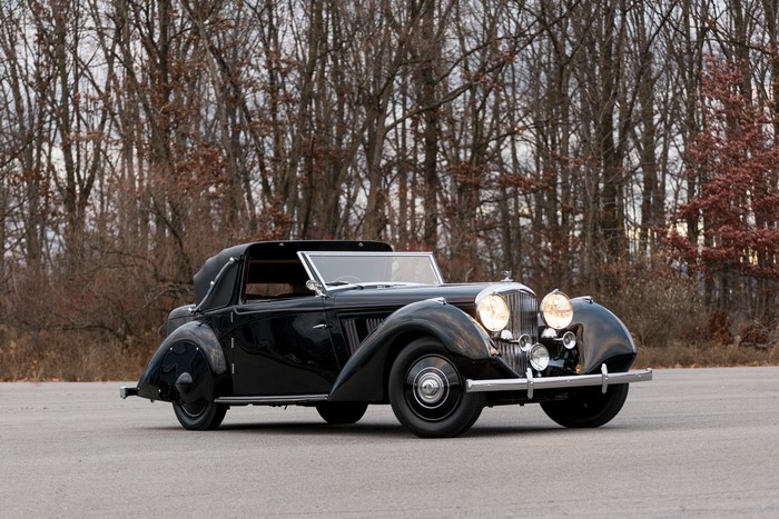 Black Bentley Convertible