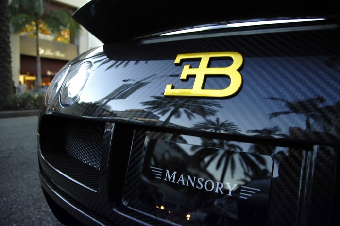 Bugatti Veyron Mansory Carbon Fiber Rear