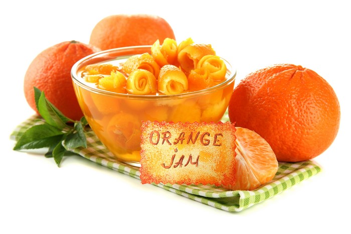 Orange Jam with Oranges and Zest