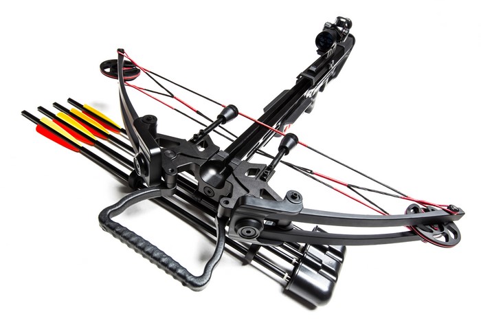 Man Kung MK-400 Crossbow with Arrows