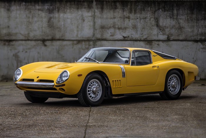 Yellow Bizzarrini 5300 GT Strada by Bertone