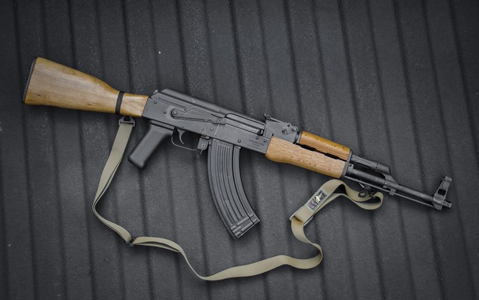 AK-47 Assault Rifle with Wooden Furniture