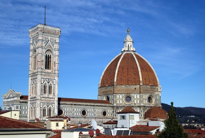Florence Cathedral and Giotto's Campanile, Italy