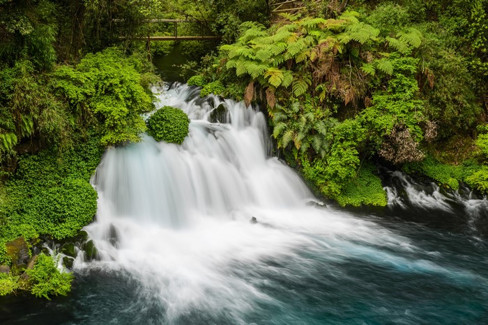Waterfall in Conguillio National Park, Chile