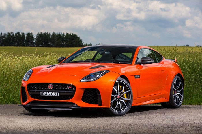 4K, 2016 F-Type SVR, Jaguar, Orange, Metallic, HD Wallpaper | Rare Gallery