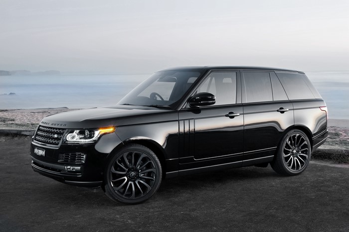 4K Black Land Rover Range Rover Vogue