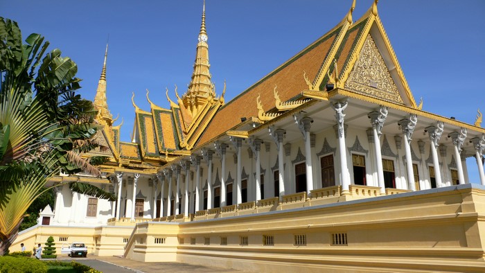Royal Palace in Phnom Penh, Cambodia