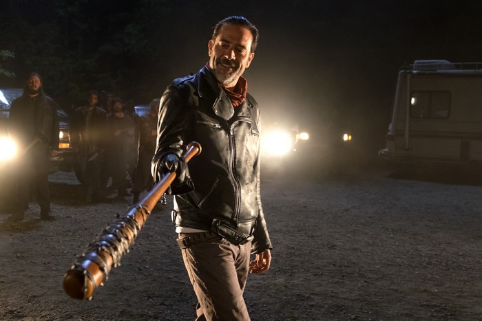 Negan from The Walking Dead TV with Baseball bat