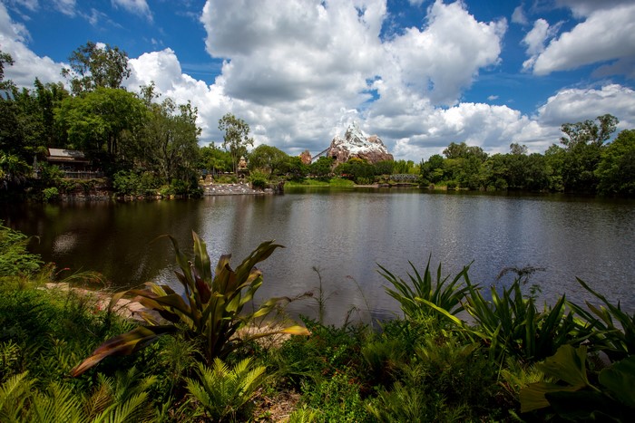 Expedition Everest and lake at Disney's Animal Kingdom