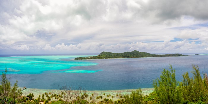 Island in Bora Bora, French Polynesia