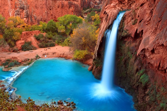 Havasu Falls in Grand Canyon National Park, USA