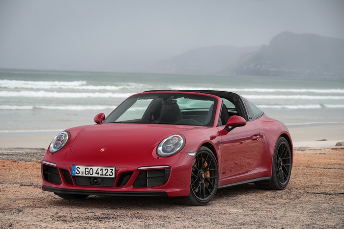 2017 Porsche 911 Targa 4 GTS Red