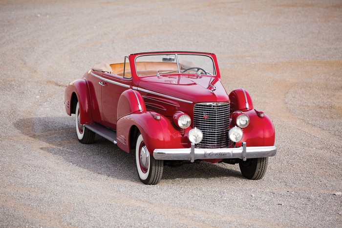 1938 Cadillac V16 Convertible Coupe by Fleetwood