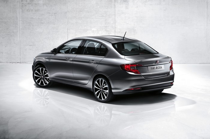 Grey Fiat Aegea Sedan