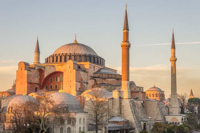 Hagia Sophia Mosque in Istanbul, Turkey