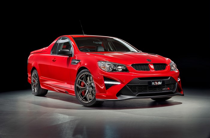 Red 2017 Holden GTSR Maloo Ute