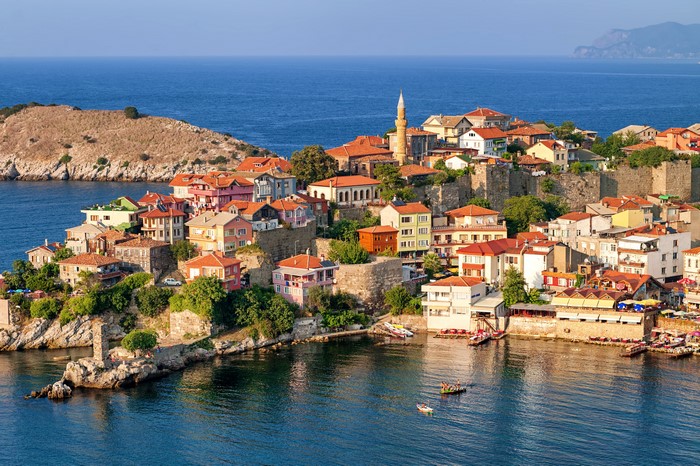 Amasra, Turkey Houses on the Coast
