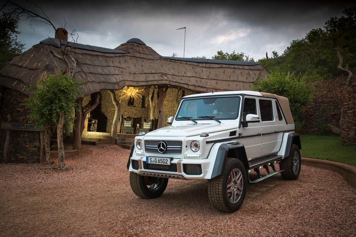 4K 2017 Maybach G 650 Landaulet Mercedes-Benz