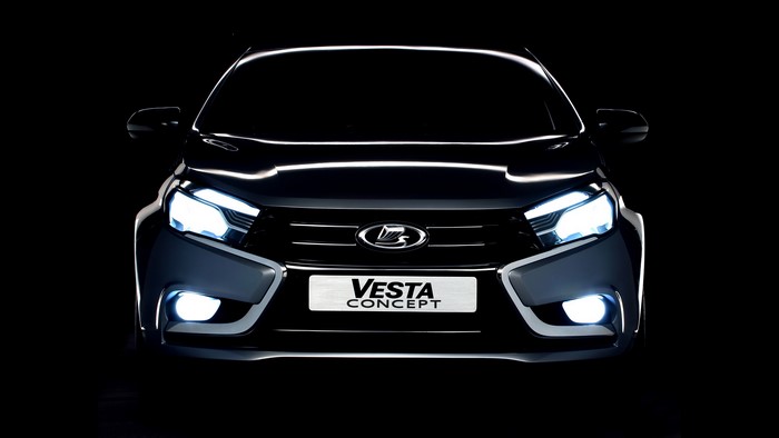 Lada Vesta Concept car front view