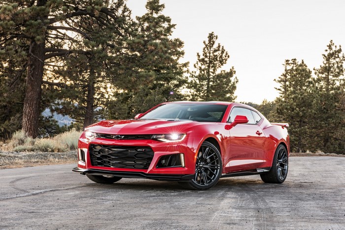Red 2017 Chevrolet Camaro ZL1