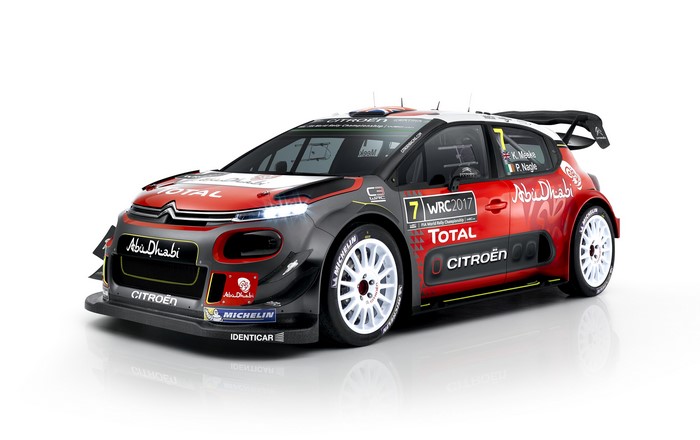 Citroen C3 WRC 2017 Rally Car