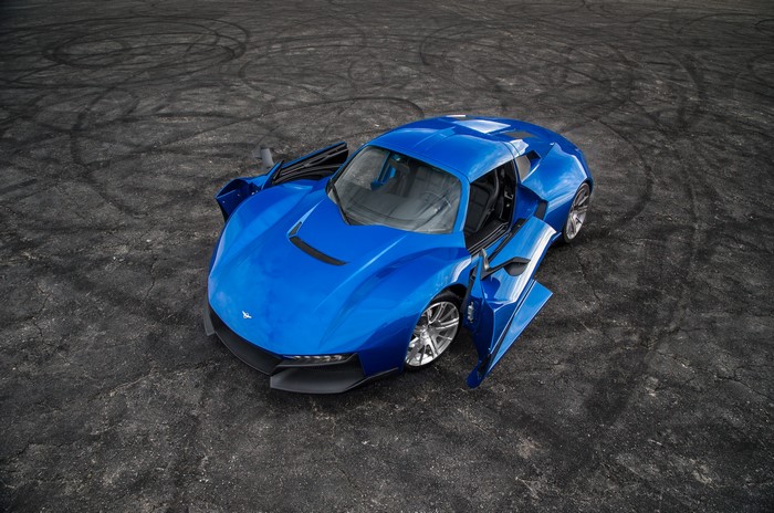 4K 2017 Rezvani Beast Alpha from above