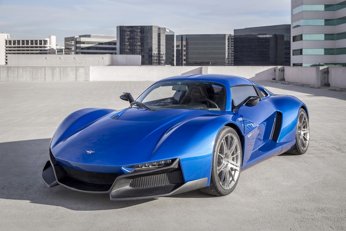 2017 Rezvani Beast Alpha in blue metallic