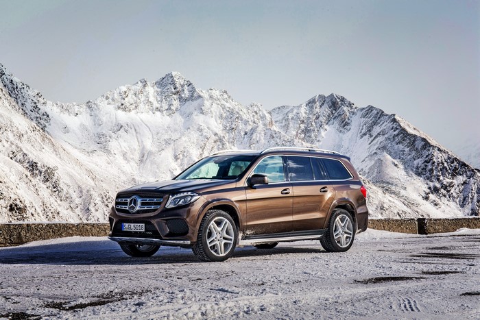 Mercedes-Benz X166 GLS-Class AMG in snow