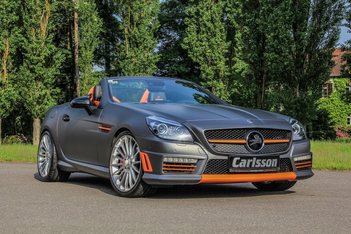 4K Grey Carlsson Mercedes-Benz R172 Cabriolet