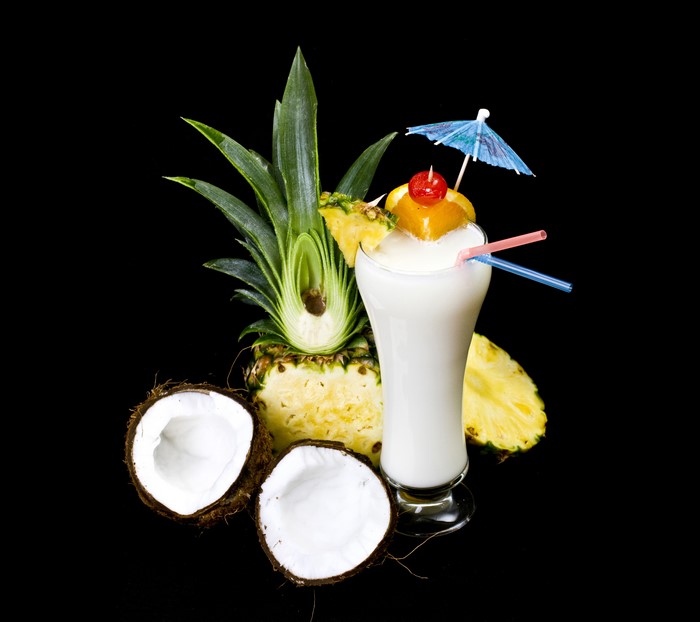 Pina Colada with Pineapple and Coconut