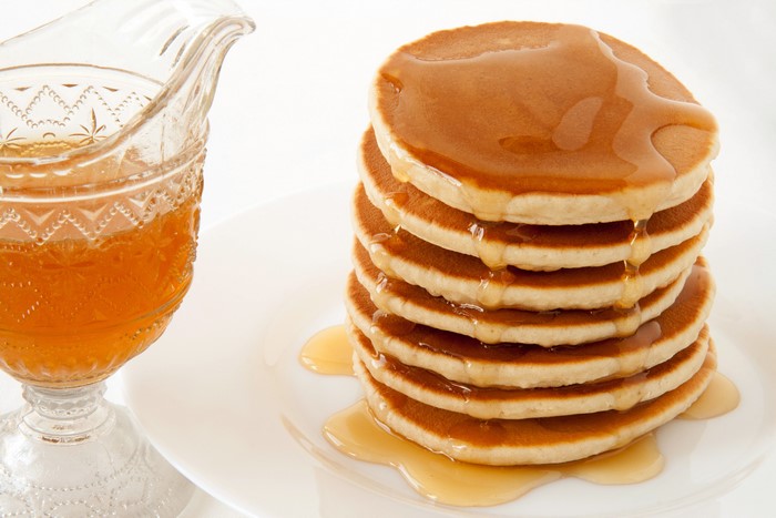 Pancakes with Honey