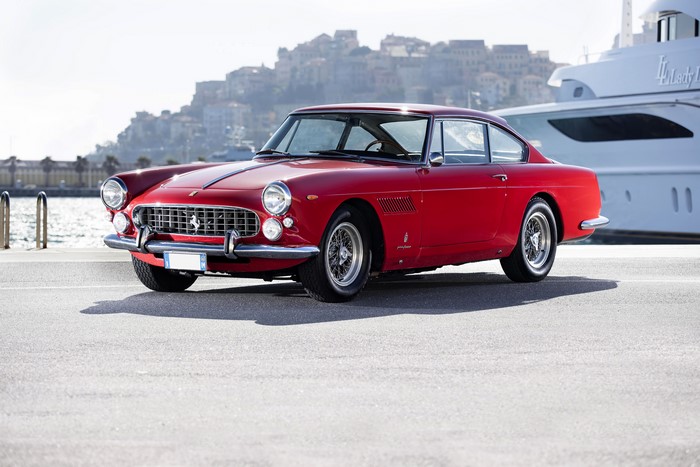 Red 1963-64 Ferrari 330 America by Pininfarina