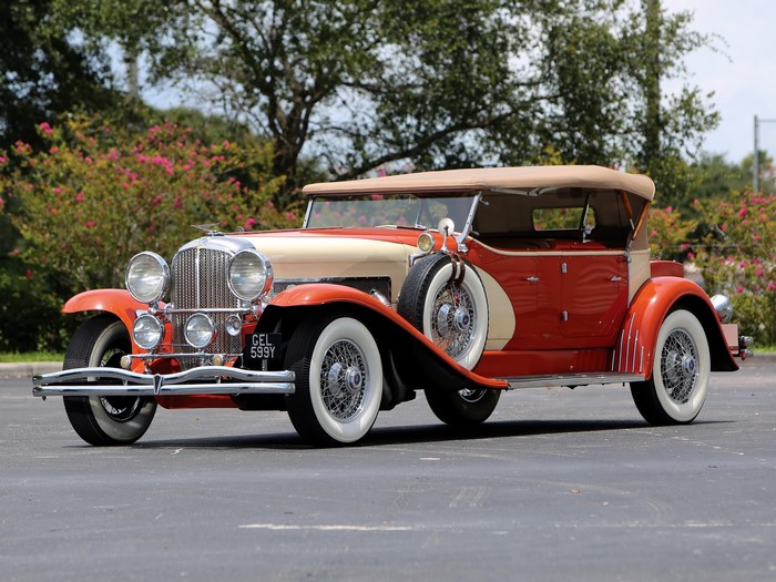 1935 Duesenberg Model SJ Dual Cowl Phaeton by LaGrande