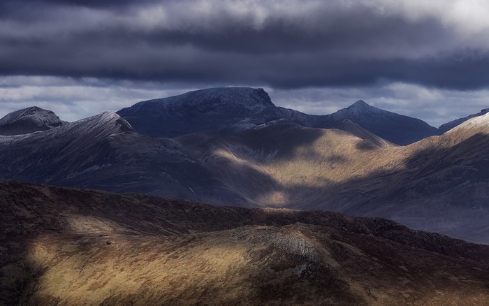 4K Highlands Scotland Mountains