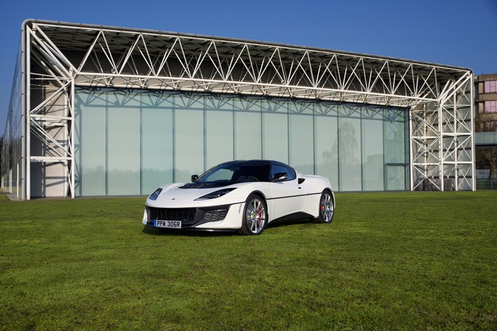 White 2017 Lotus Evora Sport 410 Esprit S1