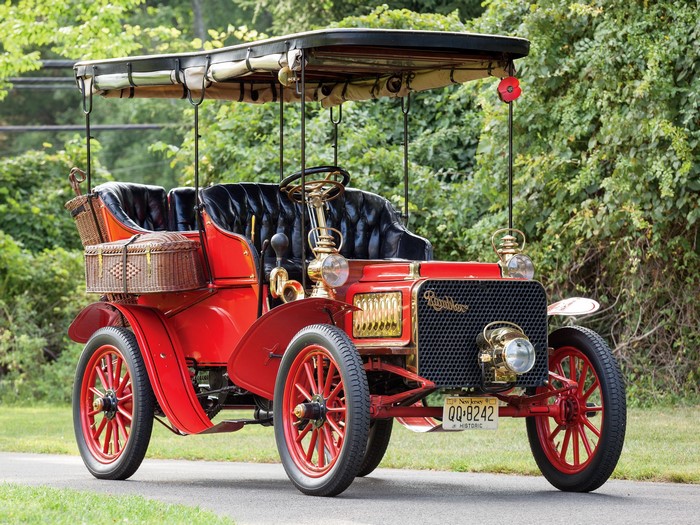 1904 Rambler Model L Canopy Tonneau car