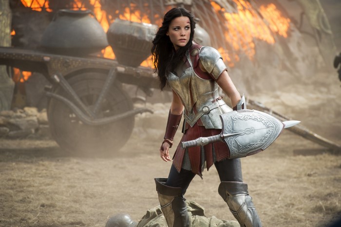 4K Jaimie Alexander as Lady Sif from Thor: The Dark World
